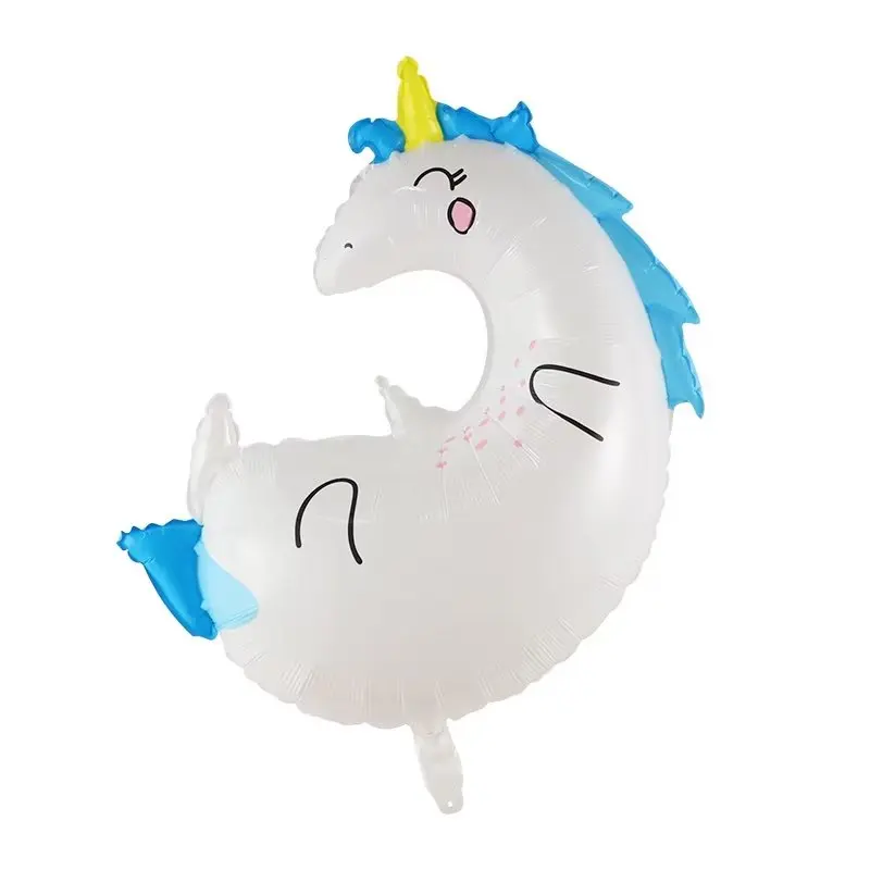 

10/20/50pcs 62x55cm Unicorn Foil Balloons Birthday Theme Party Decoration Baby Shower Kids Toys Animal Air Globos Supplies Decor