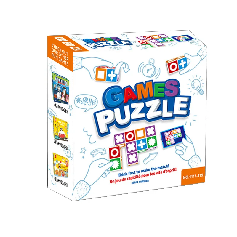 

New Space Logical Thinking Board Game Matching Puzzle Children Interactive Learning Educational Toys for Kids Family Party Games