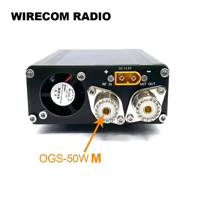 Фото Усилитель мощности OGS-50W HF 50W M/Q9 для USDX FT-817 IC-703 705 KX3 QRP FT-818 Xiegu G90 G90S G1M X5105 Ham AMP №2