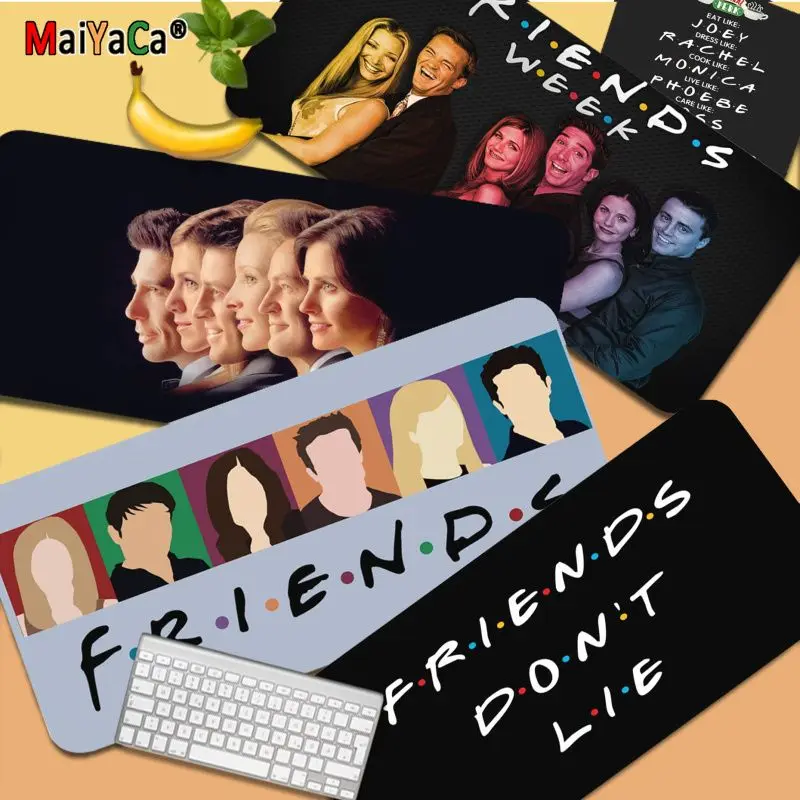 

Friends New Comfort Mouse Mat Gaming Mousepad Size for Game Keyboard Pad for Gamer