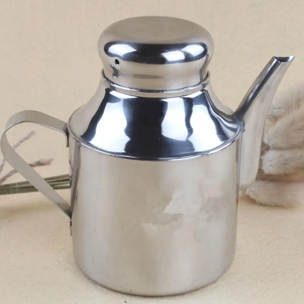 Бутылка для масла Диспенсер из нержавеющей стали Горшок 24 48 унций