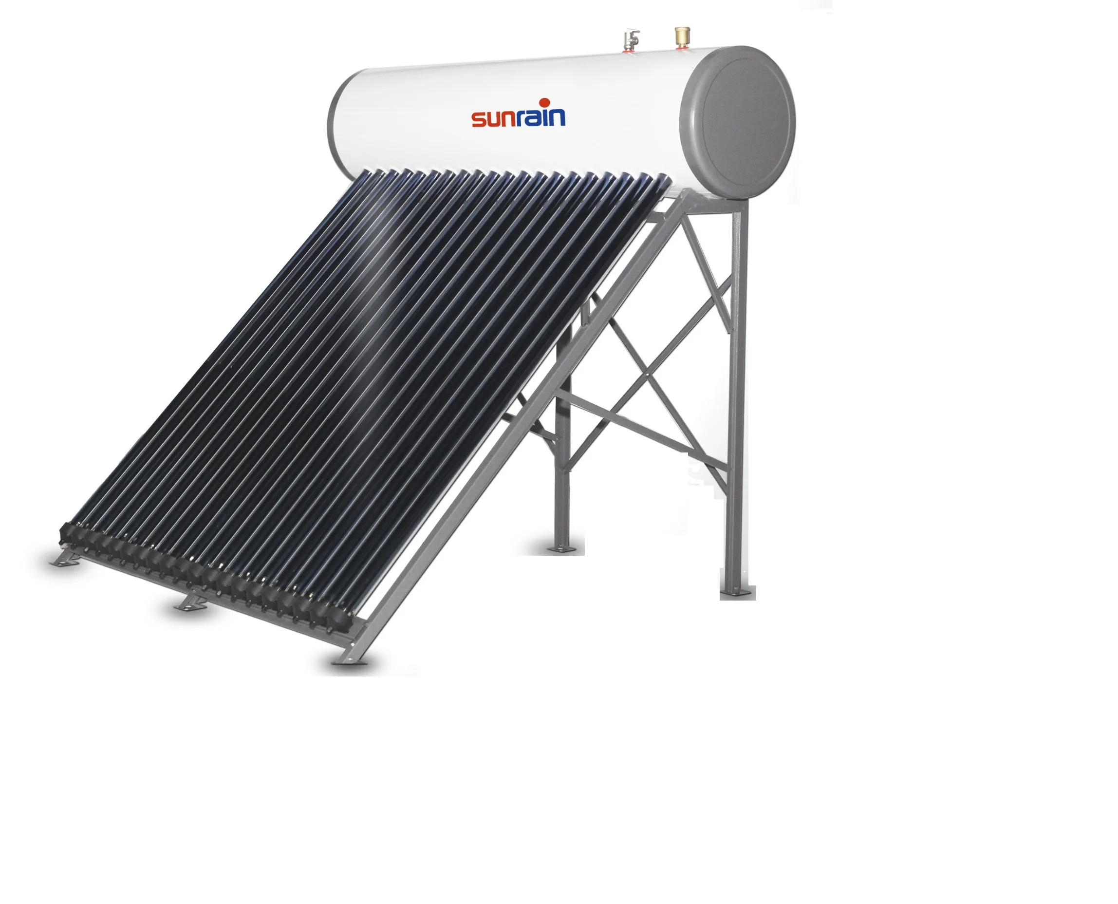 

Pressurized Solar Water Heater with Heat pipe