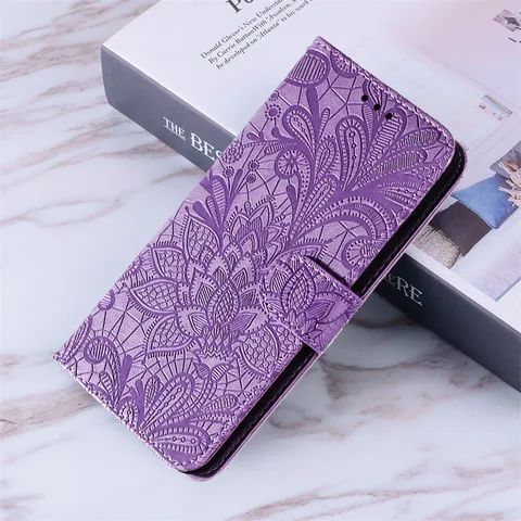 Чехол-кошелек для Xiaomi Redmi 13 12 A2 A1 13C 12C 10 10C Note 13 12 Pro 4G 5G 11 Poco F5 Pro Flower Flip Book Stlye Leather