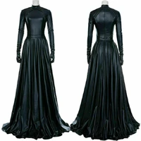 hot magda black cosplay dress womens dress set