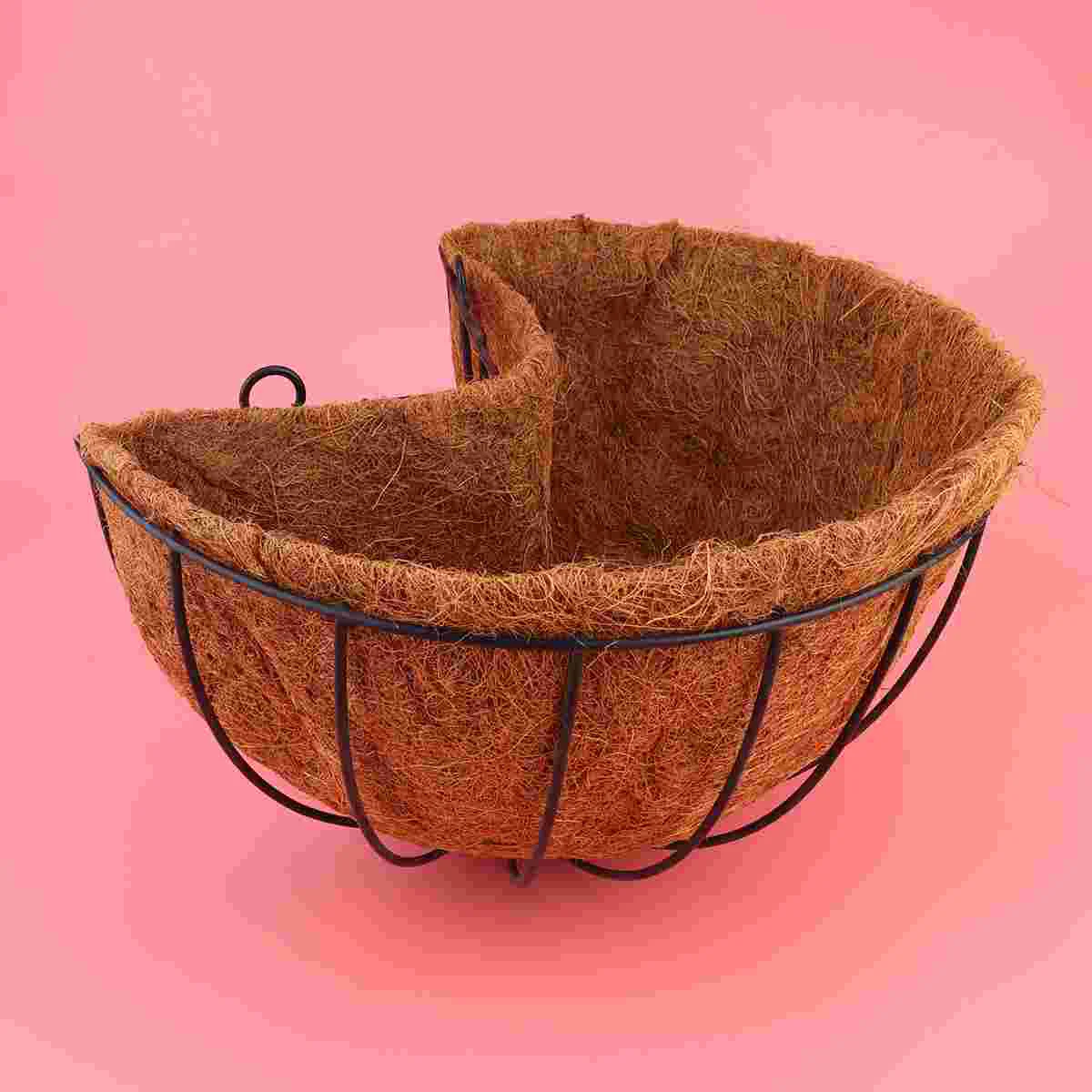 1pc Durable Reusable Lightweight Decorative Iron Art Palm Flower Basket Friends Family