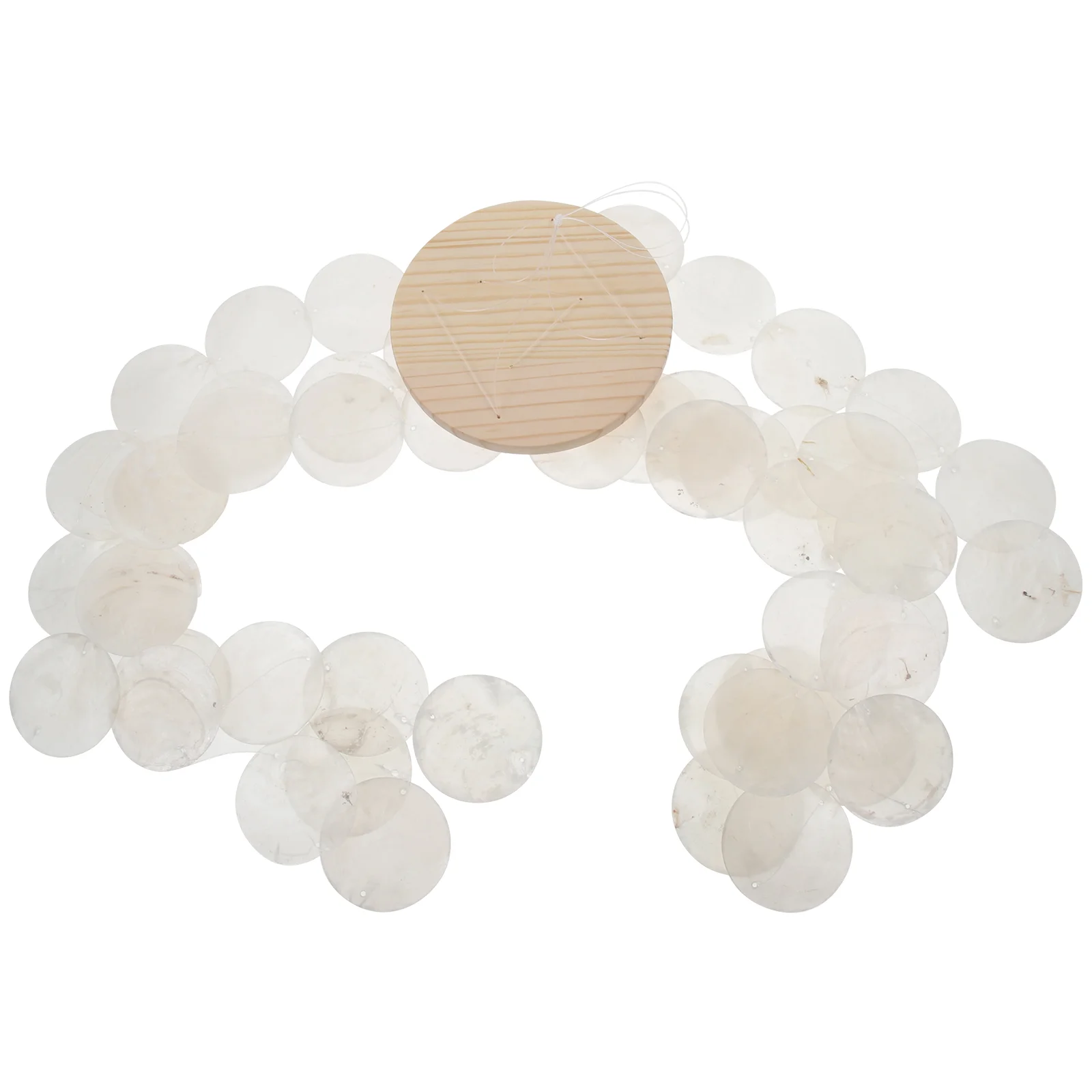 

Sea Shell Beach Decoration Mirror Wind Chimes Mariposas Decorativas Para Pared Home Hanging Capiz