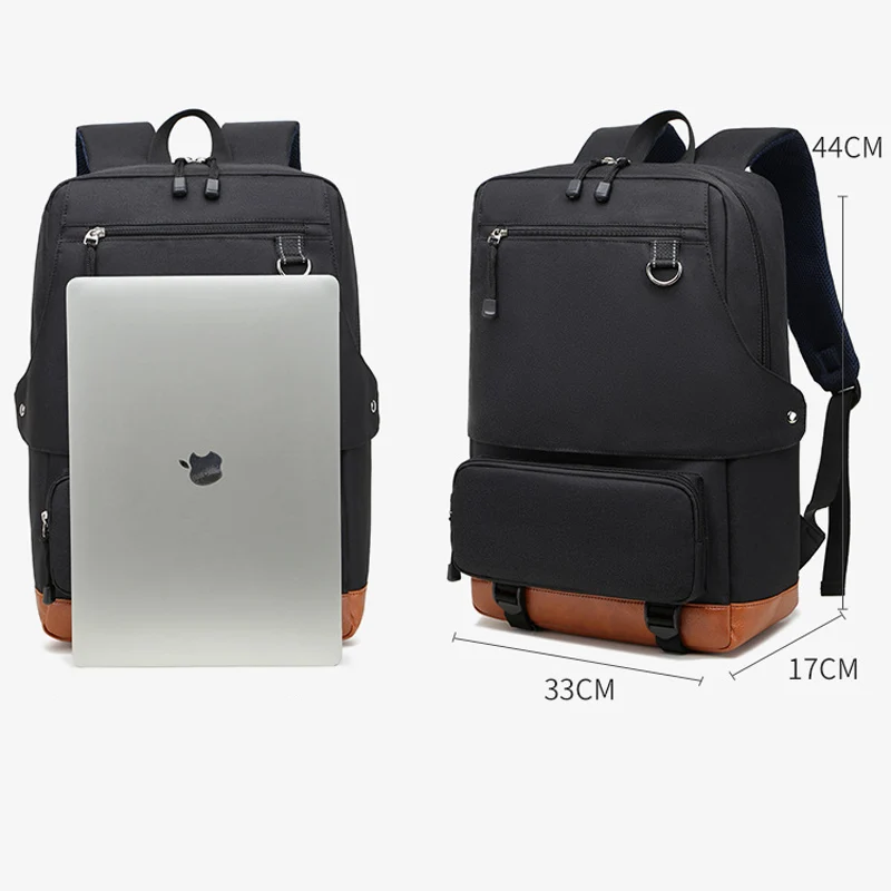 2022 Large-capacity waterproof backpack USB travel bag can print anime schoolbag mochila School bags free shipping