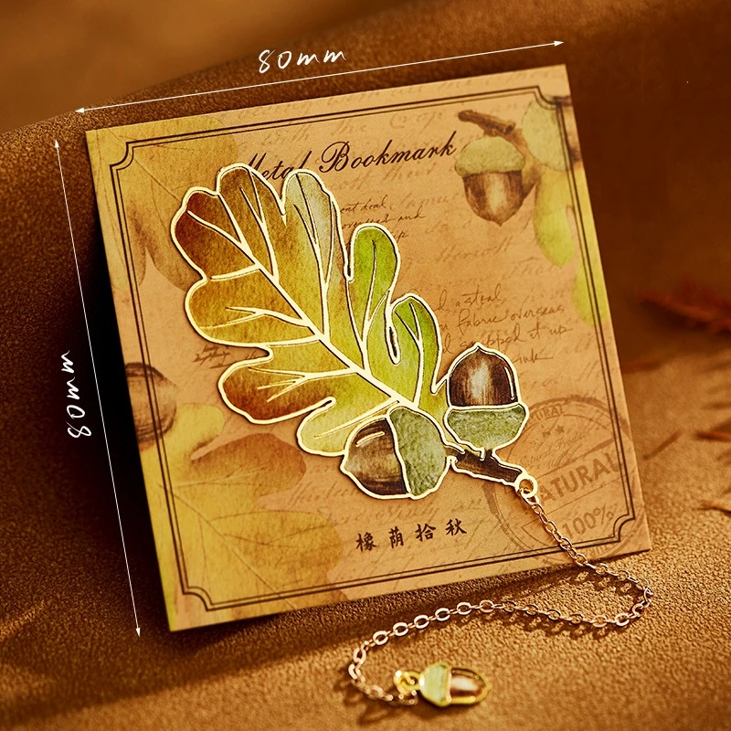 

Металлическая закладка для книги латунь