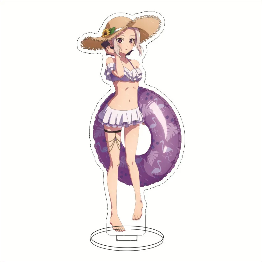 Kanojo mo Kanojo statuette in acrilico 4