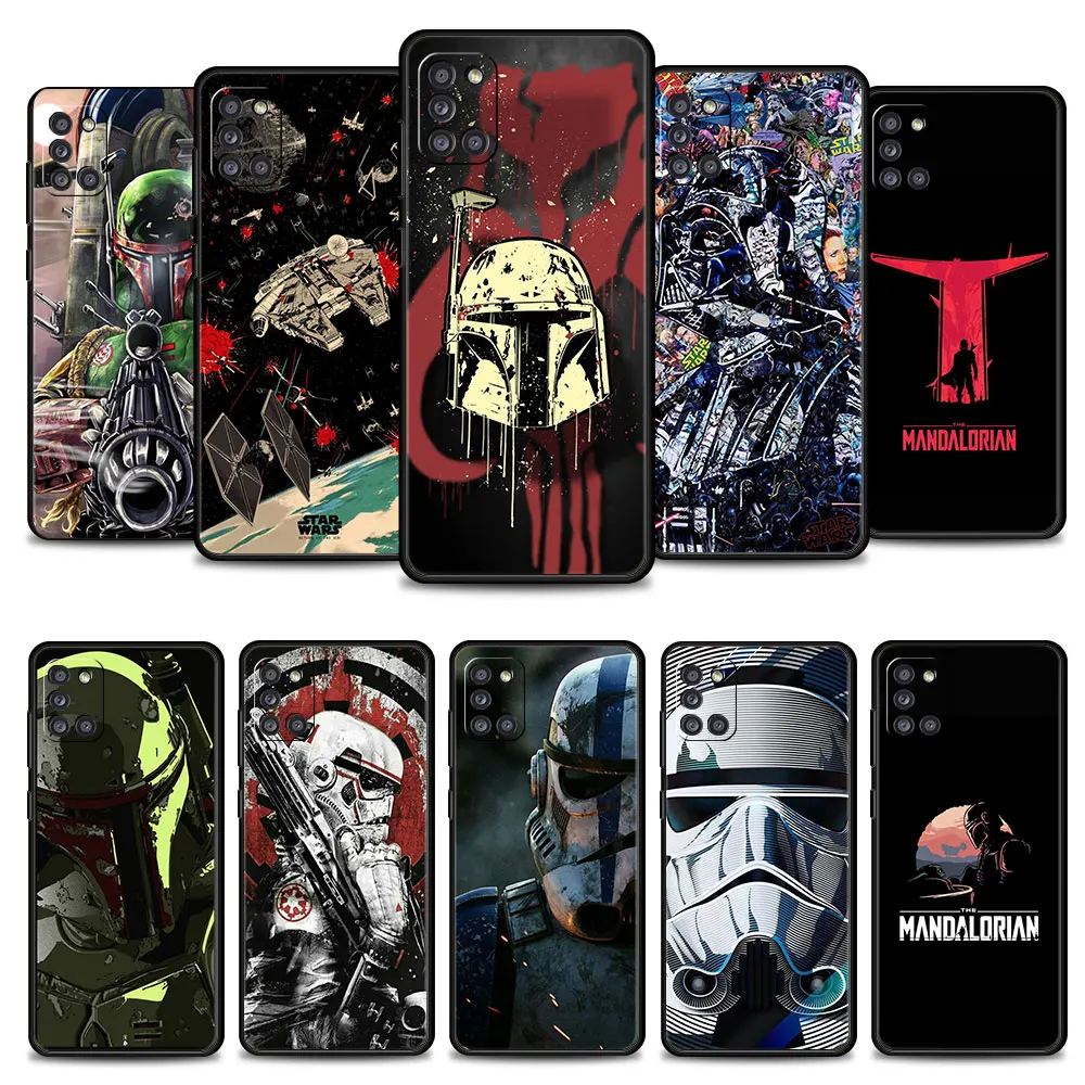 

Disney Mandalorian Thin Original Case For Samsung Galaxy A41 A52 A32 4G A21s A12 A72 A31 A71 A02s A51 A52s 5G A23 A13 A53