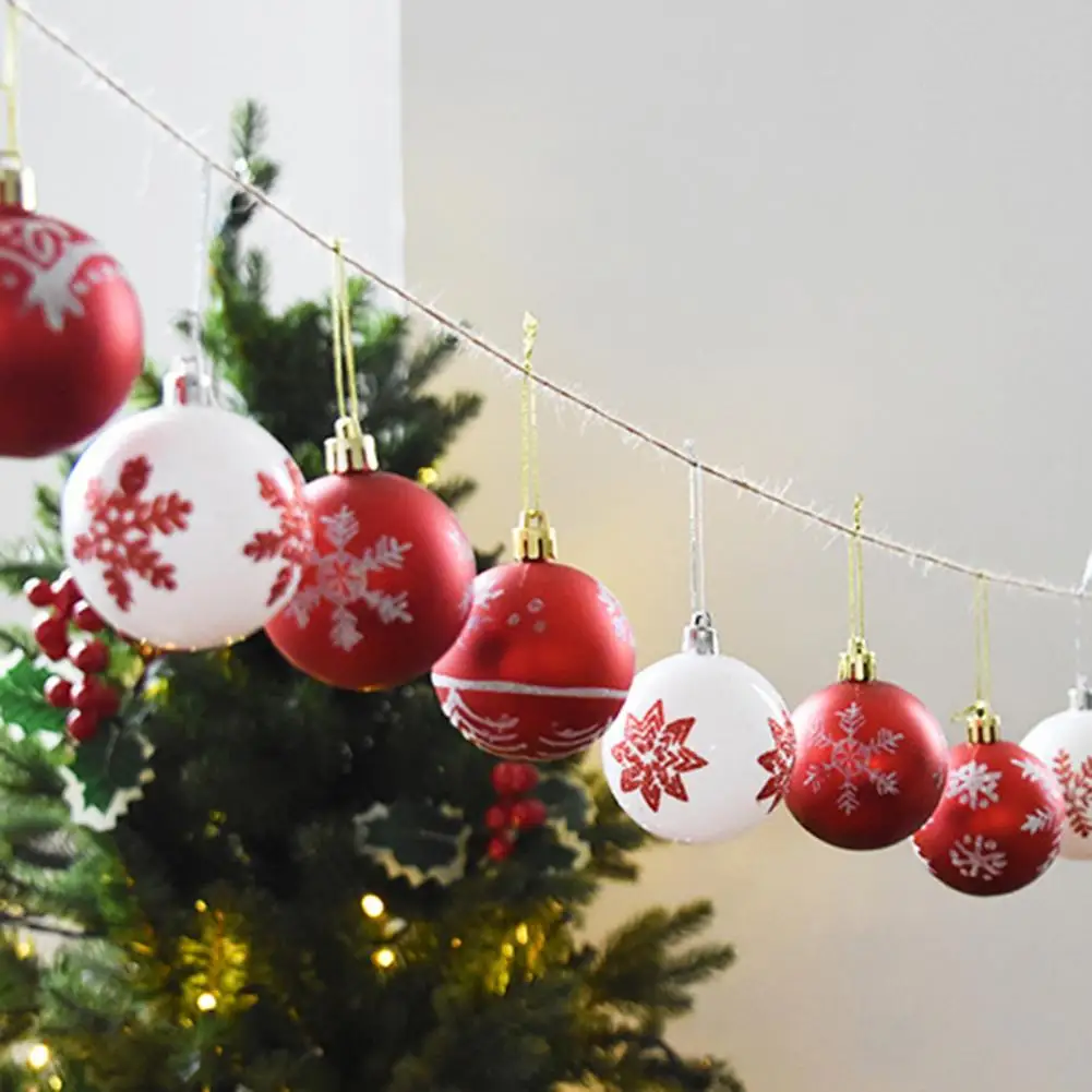

Decorative Practical Xmas Tree Balls Pendants Hanging Ornaments for Household