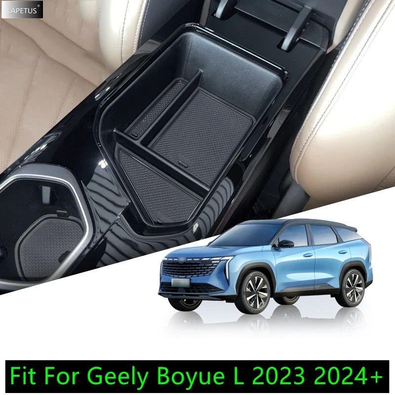 

Для Geely Boyue L/Starray 2023 2024, автомобильная центральная консоль, подлокотник для хранения, контейнер, органайзер, держатель, лоток, пластиковые аксессуары