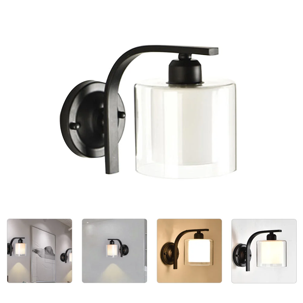 

Modern Style Bedside Wall Lamp Iron Wall Light Background Wall Night Light