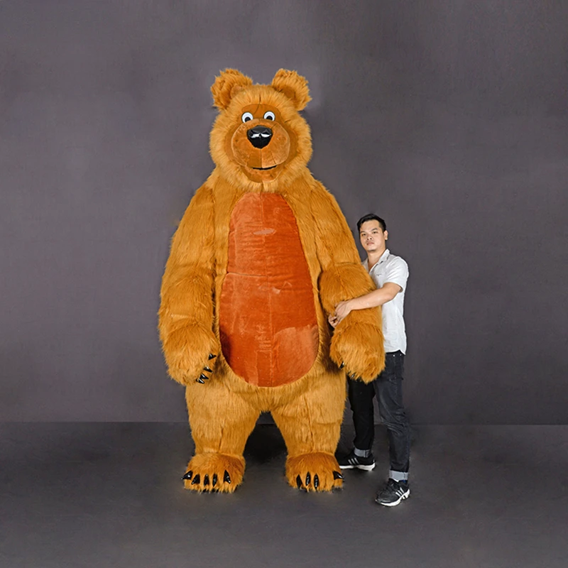 

Inflatable Bear Mascot Costume Bear For Adult Anime Cosplay Customize Kits Mascotte Carnival Costumes Animal Mascotte Adulte