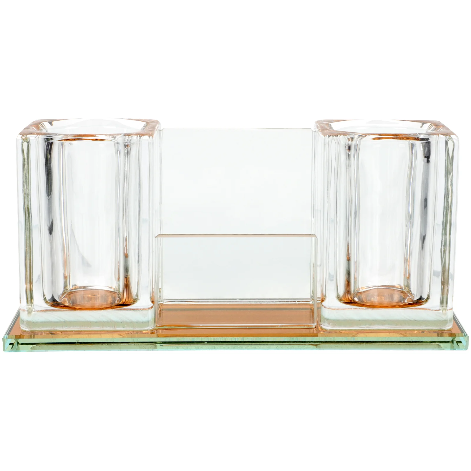 

Crystal Holder Microphone Stand Office Desktop 19.3x9cm Sm7b Filter Acrylic Stable