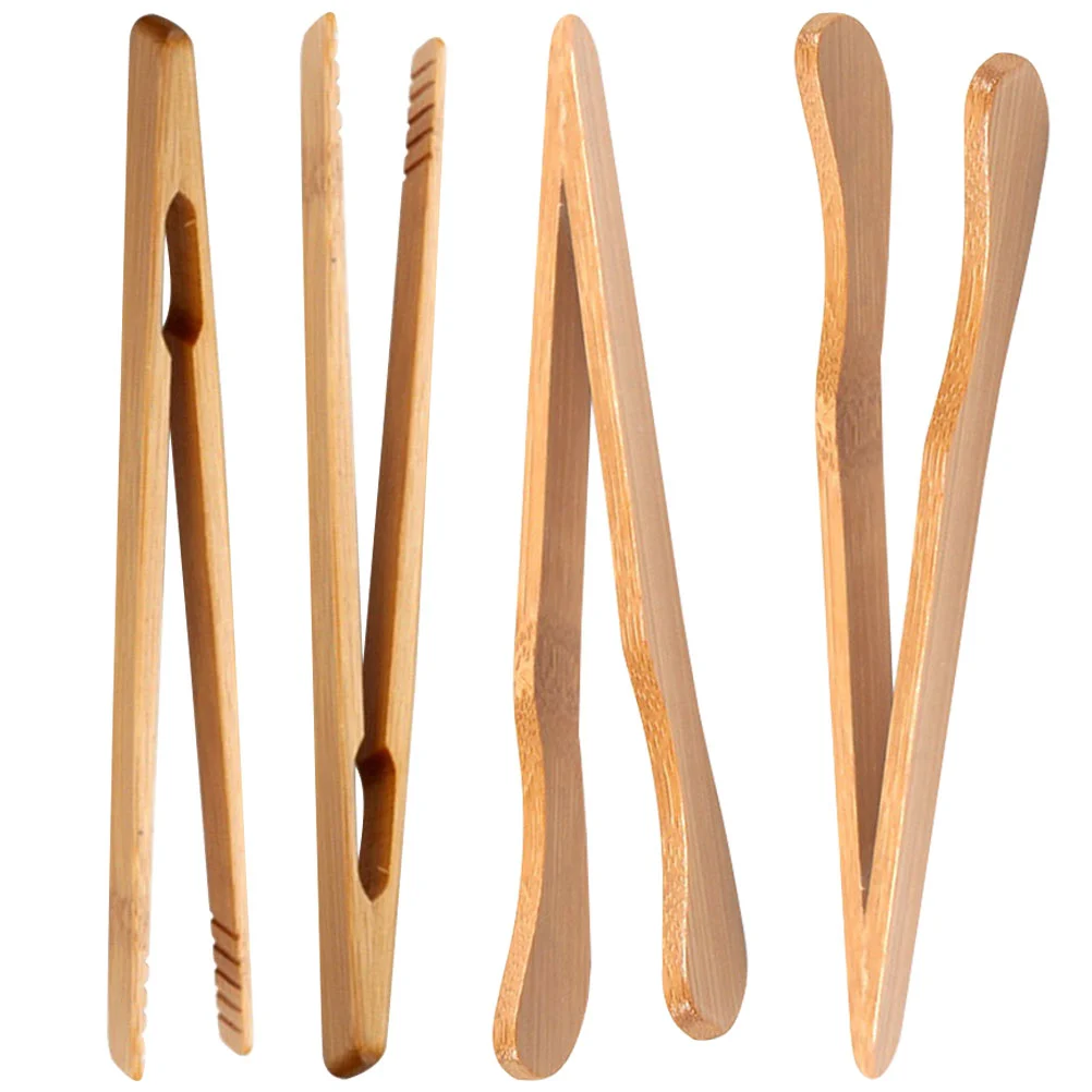 

Clip Wooden Tongs Tea Kitchen Clamp Home Toast Cup Serving Scald Bakery Grabber Anti Bread Tong Cooking Toaster Chef Pampered
