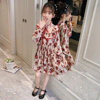 girl dress%c2%a0party evening gown cotton skirts 2022 chiffon spring summer flower girl dress vestido robe fille home kids baby child