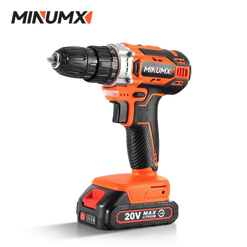 MINUMX 20V Cordless Drill 40N.m 25 Plus 1 Electric Screwdriv