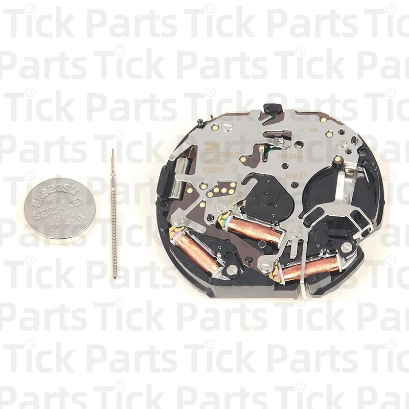 TMI VD57C-3 Японский кварцевый механизм данные на 3-х часах стандартный хронограф 6 9 12
