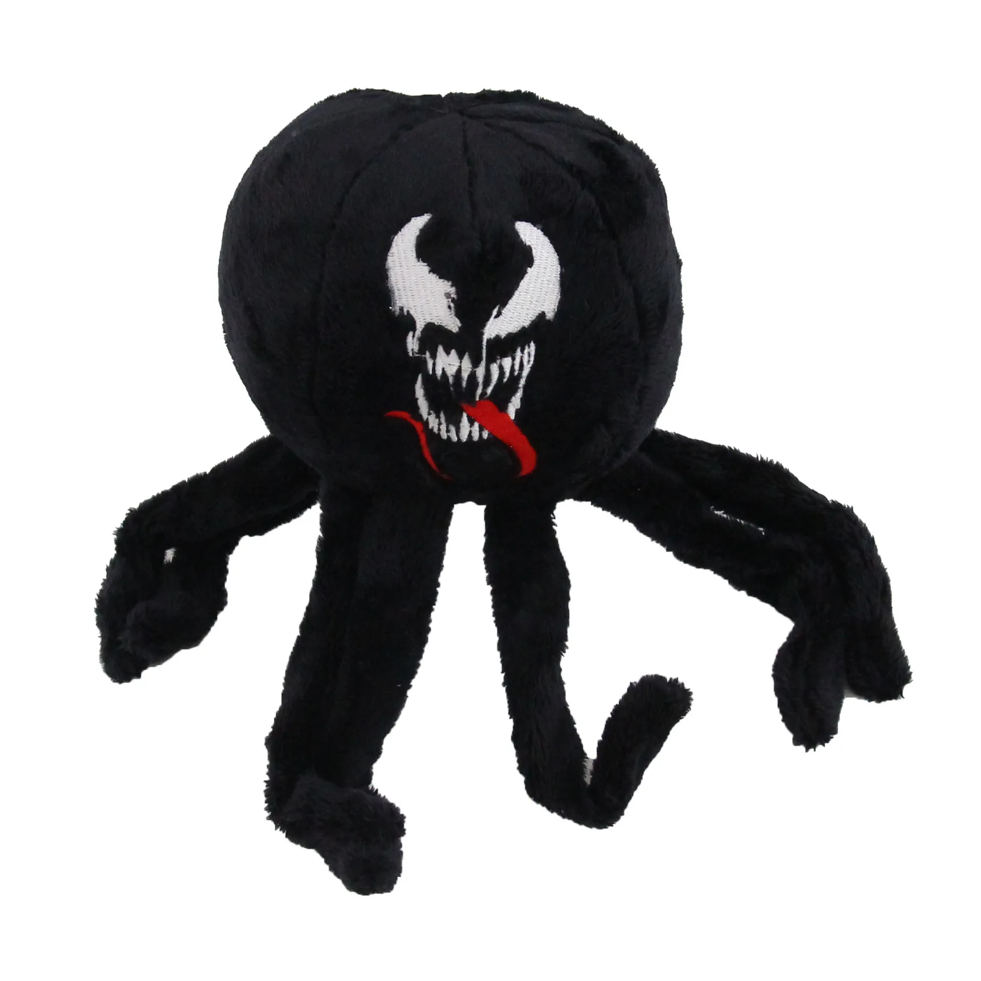 25 см реальная черная бойня яд злой паук осьминог хитрый мягкий набивной аниме