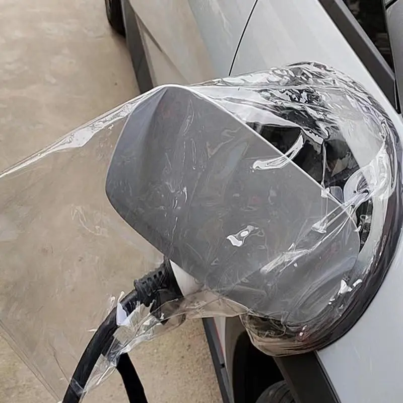 

Durable EV Charger Port CoverDouble-Sided All Weather Protection Rain UV Snow Magnetic Adhesion Universal waterproof Accessory