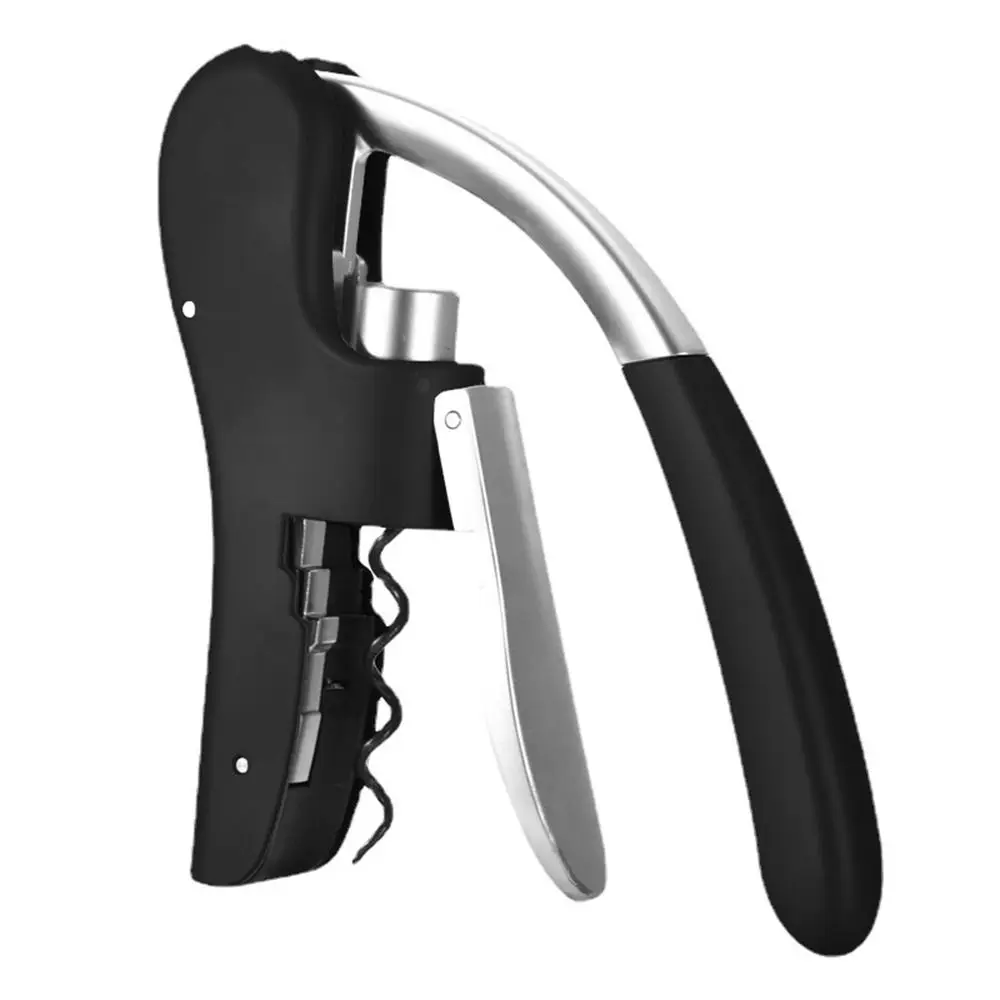 

Manual Cork Remover Lever Screwpull Zinc Alloy Opening Tool Bottle Opener Corkscrew Red Wine