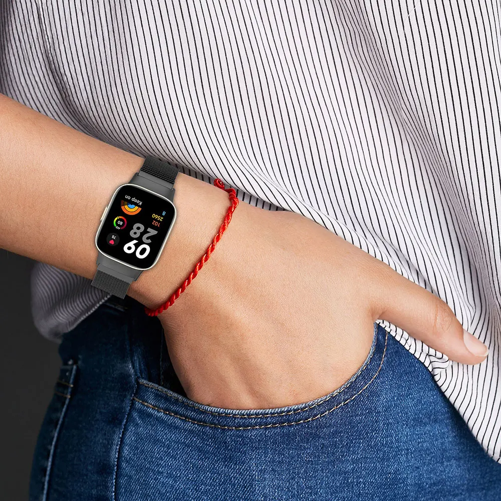 Фото Металлический ремешок для Redmi Watch 3, браслет, сменный ремешок для Redmi Mi Watch Lite3, ремешок из нержавеющей стали №5