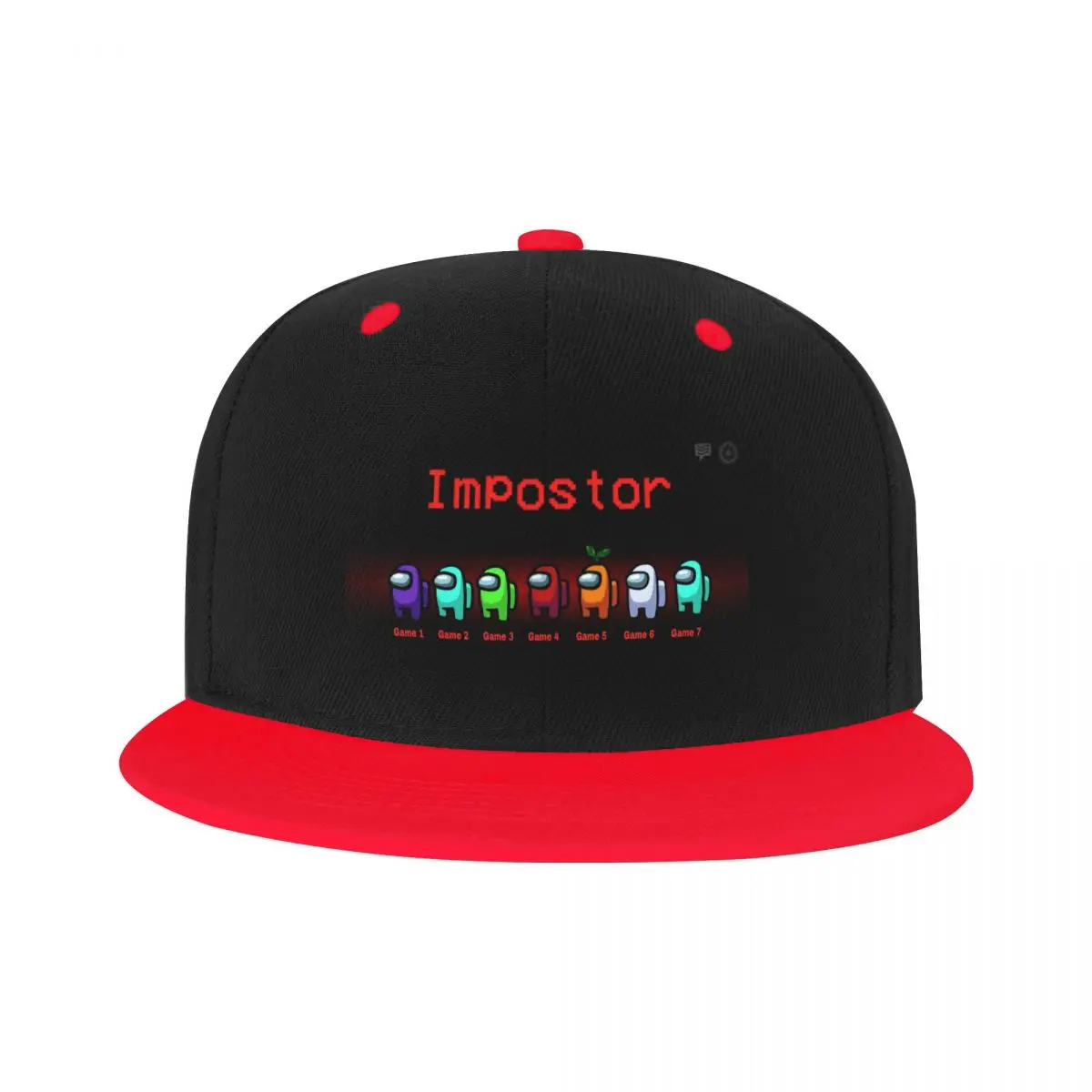 

Cool Among Of Us Impostor Hip Hop Baseball Cap for Men Women Personalized Snapback Adult Game Dad Hat Spring
