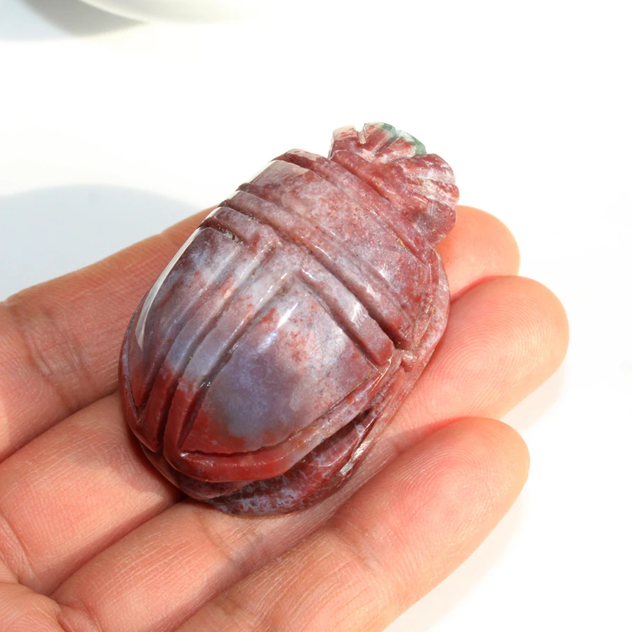 Ручная резьба искусственная Древняя египетская культура Sympol Scarab для подарка