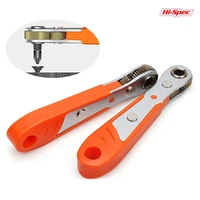 1pcs mini wrench 14 inch double ended quick socket ratchet wrench rod screwdriver bit tool portable wrench hand repair tools