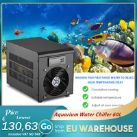 aquarium water chiller 60l fish tank cooler system 10 40%e2%84%83 constant temperature device 180w sustainable refrigeration