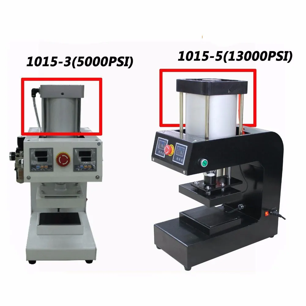 новый цифровой пневматический CE 6X8 дюймов Auplex 5000 фунтов с двойным термопресом 1015-3