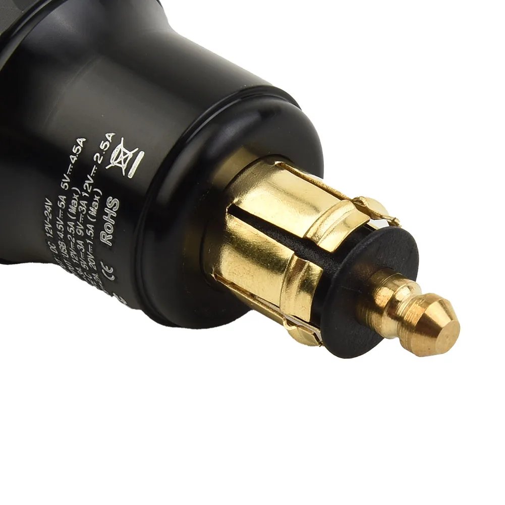 Двойной USB-адаптер для зарядного устройства мотоцикла BMW зарядка 2 одновременно