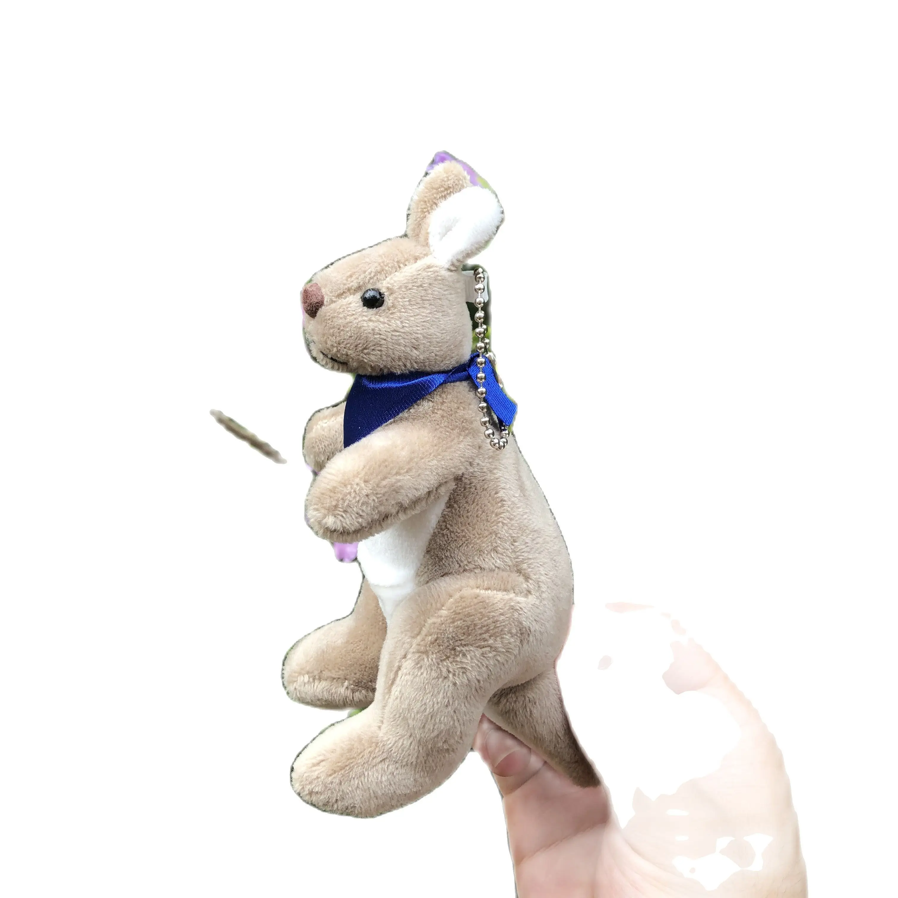 

14cm Australian kangaroo Plush Toys Soft Stuffed animals Dolls small pendant keychains birthday gifts Children's day gift
