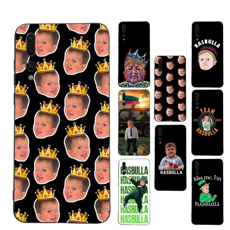 

Funny hasbulla Phone Case Soft Silicone Case For Huawei P 30lite p30 20pro p40lite P30 Capa