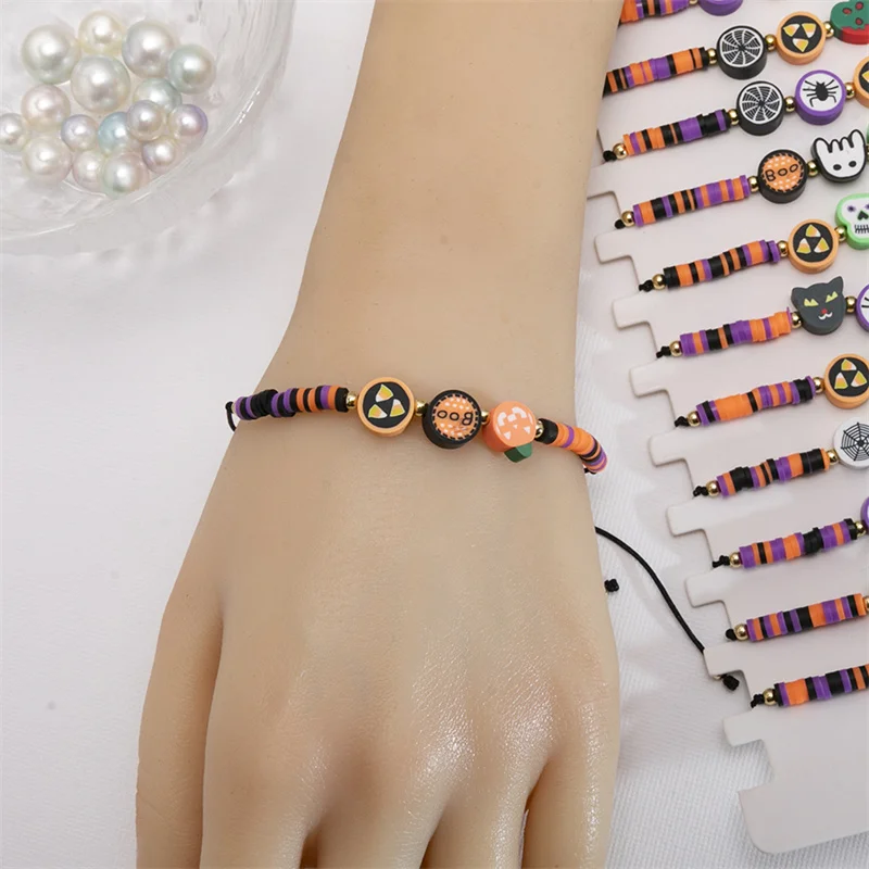 12 шт./комплект регулируемые браслеты с бусинами