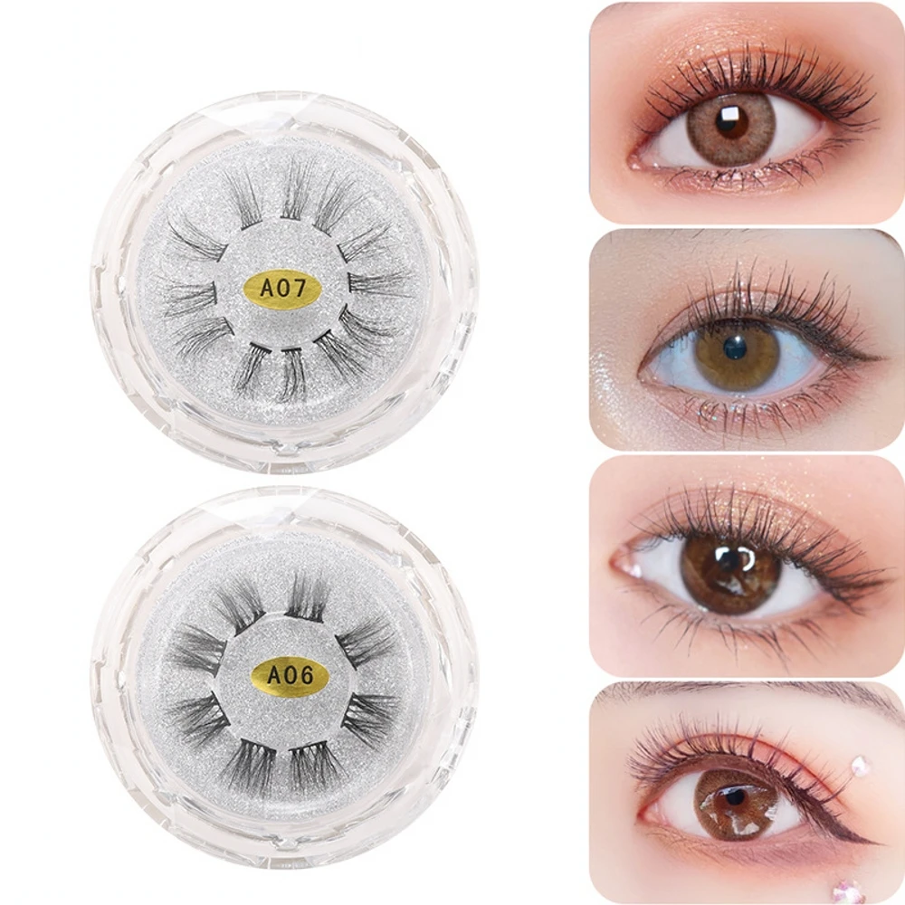 

Professional Three-dimensional Makeup Individual Lashes Cluster Spikes Lash Wispy Natural Fluffy False Eyelashe