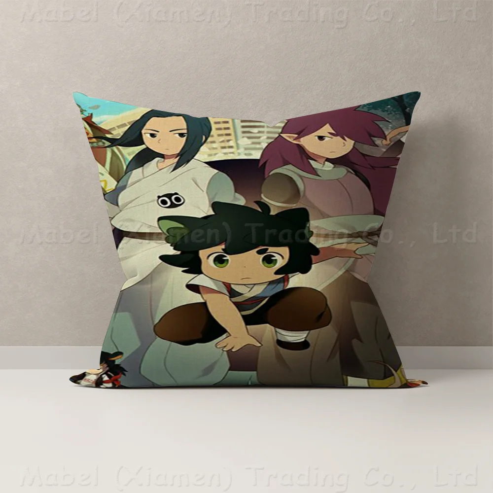 The Legend Of LUOXIAOHEI Pillow Cover For Bedroom Room And Living Sofa Decorative Cushion