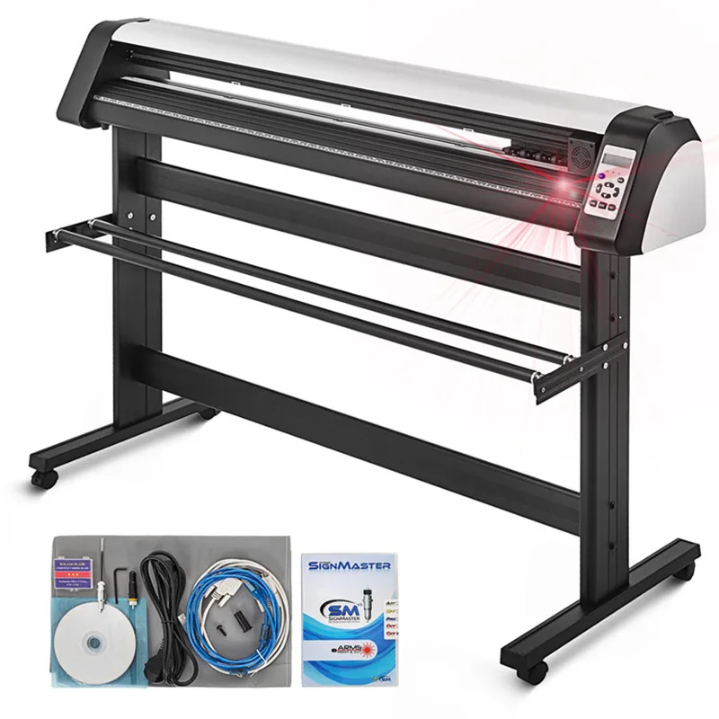 

Manual Cutting Plotter USB Port Digital Vinyl Manual Router Stepper Motor Drive Automatic Cutting Plotter 1350MM