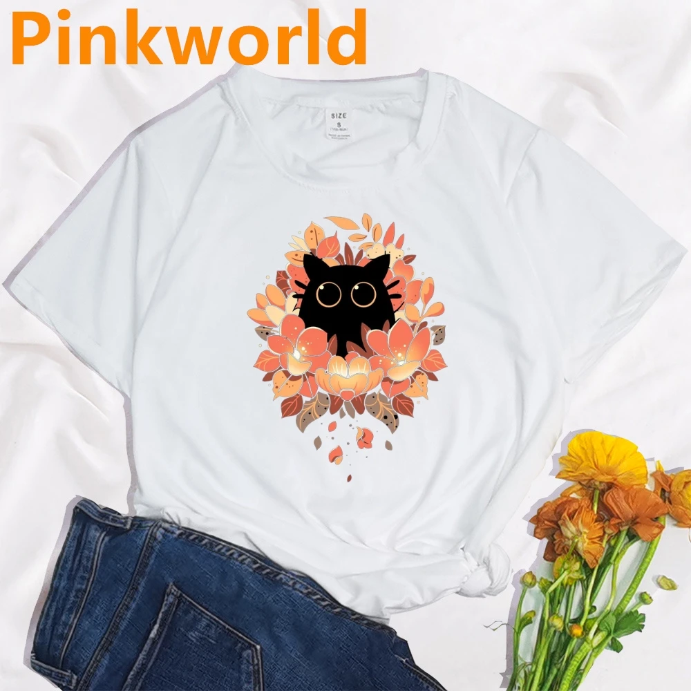 Повседневная женская футболка с красочным футбольным дизайном топ из сукна