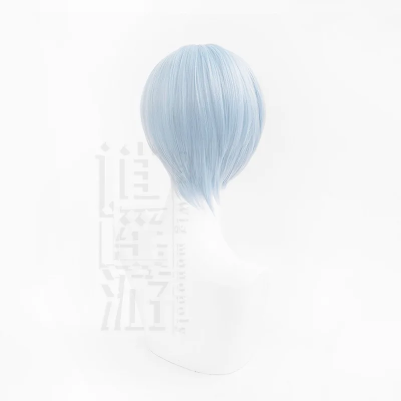 Новый парик для косплея EVA Ayanami Rei 30 см синие короткие волосы термостойкие