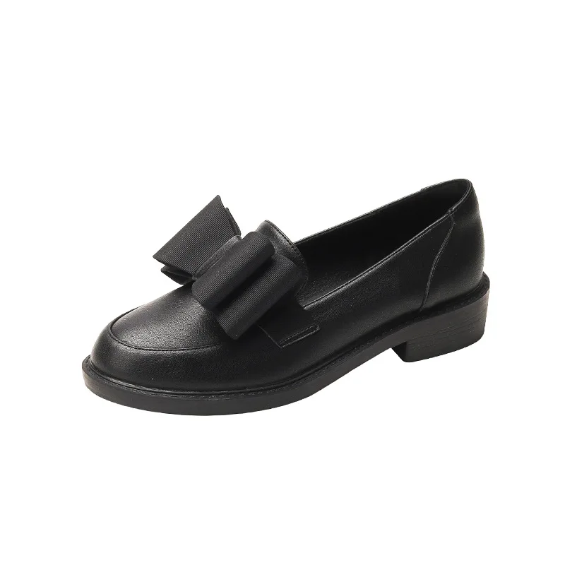 Women's Flat Shoes British Style Ladies Shoes Loafers Women Black Platform Shoes Professional Work Shoes Mujer Mary Jane Shoes