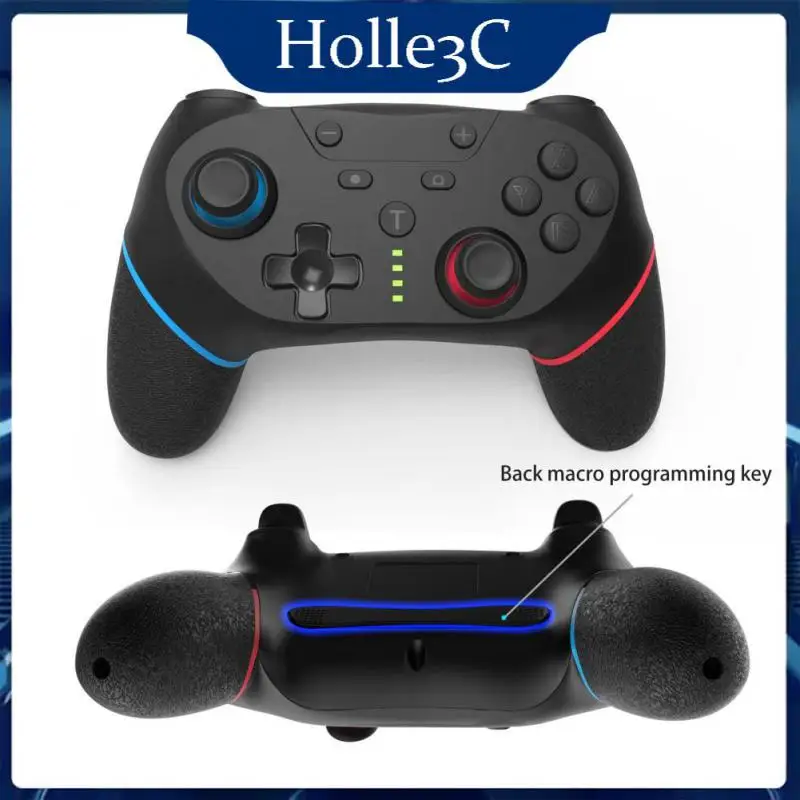 

Gamepad Wireless bluetooth-compatible Game Controller Remote Control Six-axis Vibration Wireless Gamepad Ergonomic Game Console