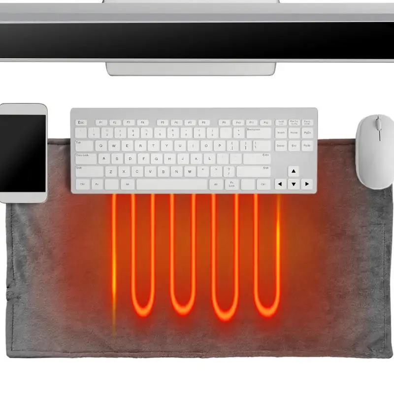 

Грелка с 3 режимами регулировки температуры, Настольный коврик с подогревом, простыня с электрическим подогревом, грелка для колена, плеч, к...