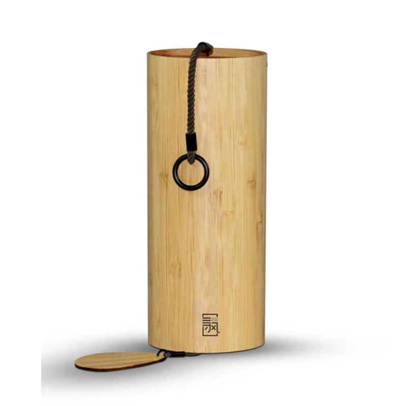 

Home Decor Chord Wind Chimes Handmade Bamboo Wooden Music Chimes Windchime for Home Room Decor Wall Decor Boho Windbell Macrame