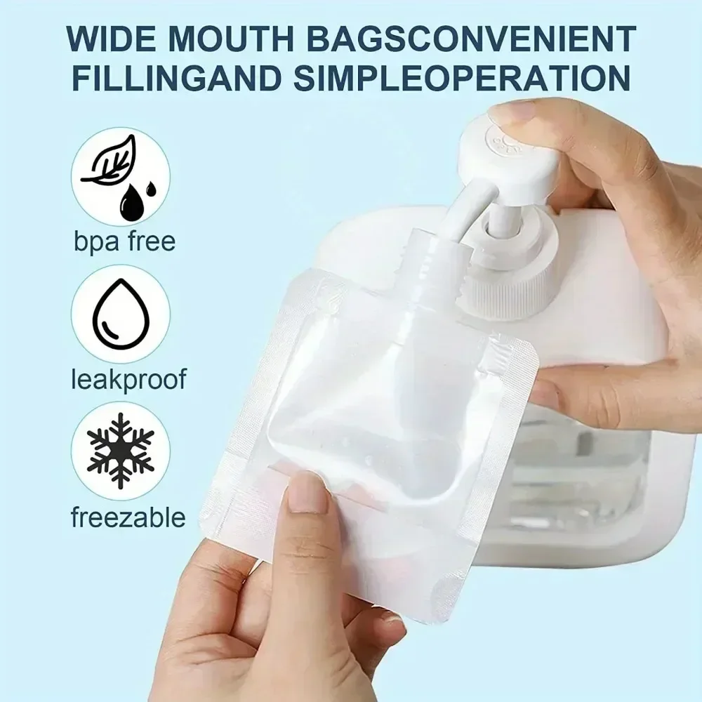 Дорожная бутылка для хранения шампуня 30/50/100 мл 10 шт