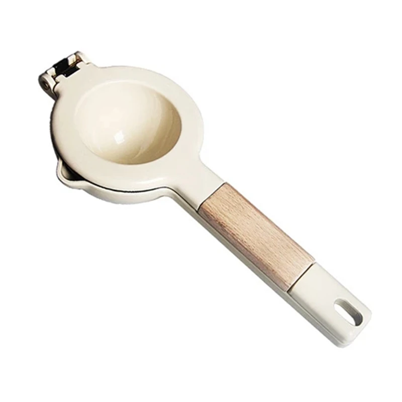 

Manual Lemon Juicer Squeezer Orange Citrus Fruits Hand Press Fruit Juicier Household Wood Lemon Clips Kitchen Tools