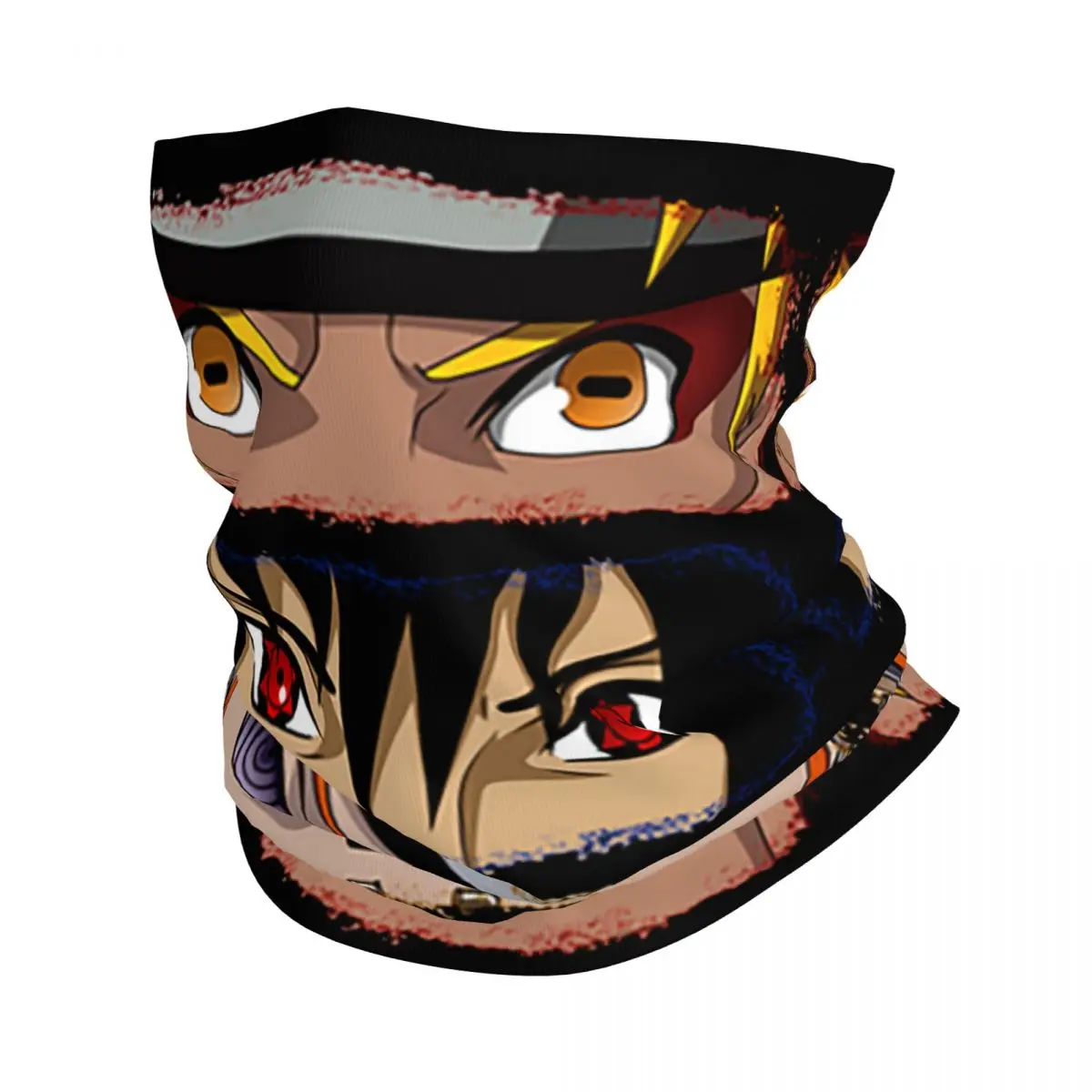 

Ninja Eyes Bandana Neck Gaiter Akatsuki Pein Japan Anime Wrap Scarf Multifunctional Balaclava for Men Women Adult All Season