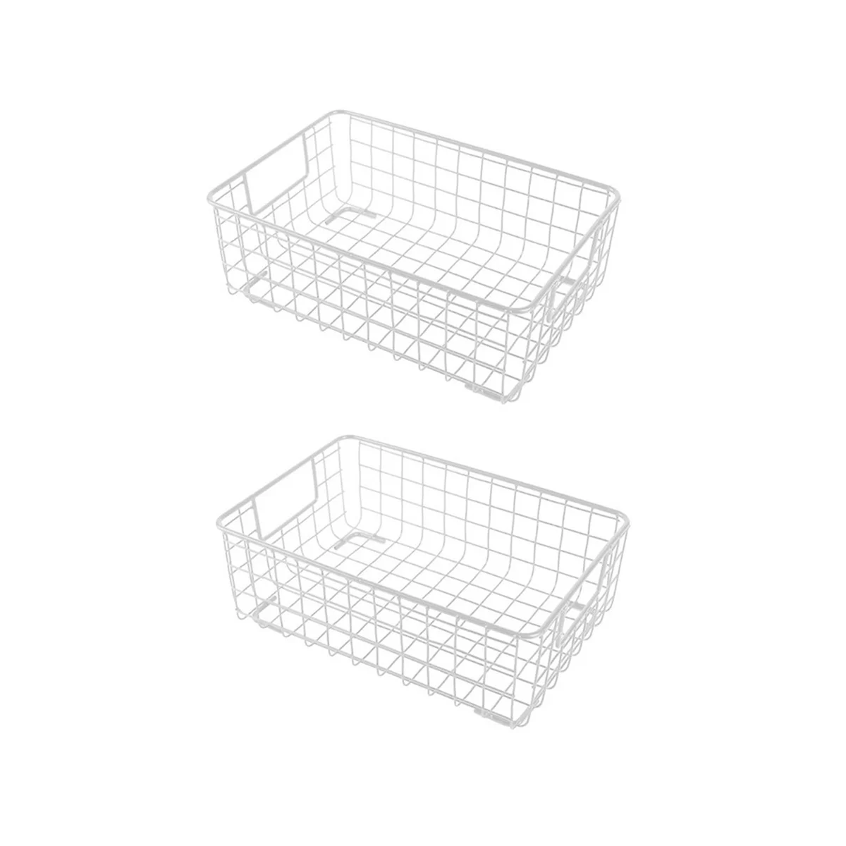 

2 шт., корзина из кованого железа с ручкой