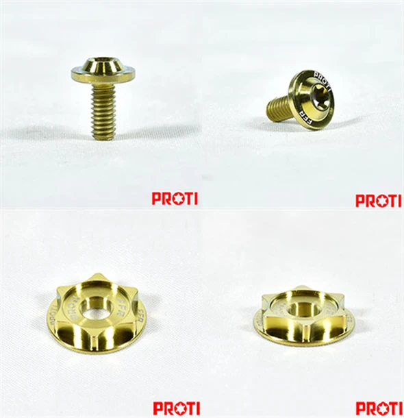 

PROTI MSP Cylinder Screw Titanium Alloy Decorative Screw DDS UF2 MDF2